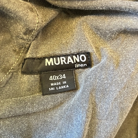 Murano Linen Casual Pants Size 40 x 34 - Picture 4 of 6